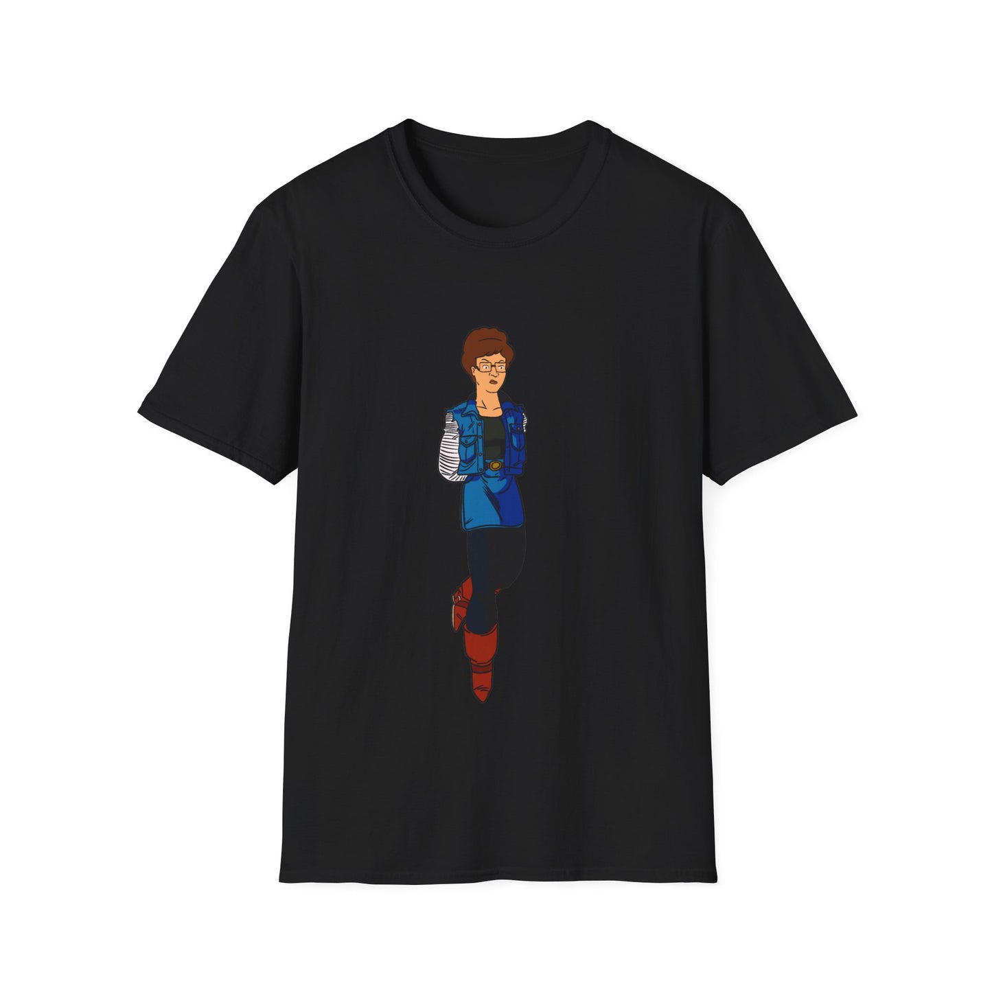 Peggy Hill x Android 18 Mashup T-Shirt - King of the Hill Meets Dragonball