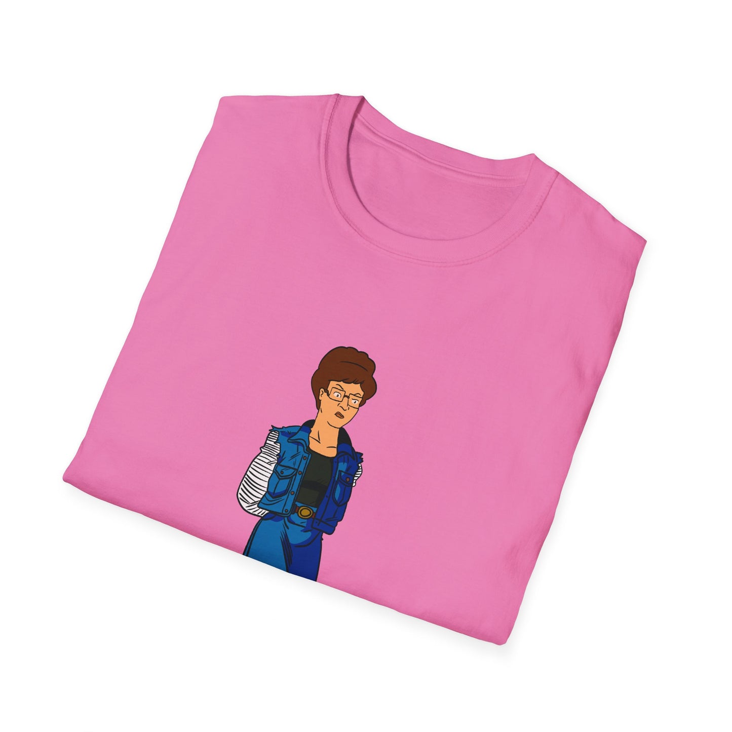 Peggy Hill x Android 18 Mashup T-Shirt - King of the Hill Meets Dragonball