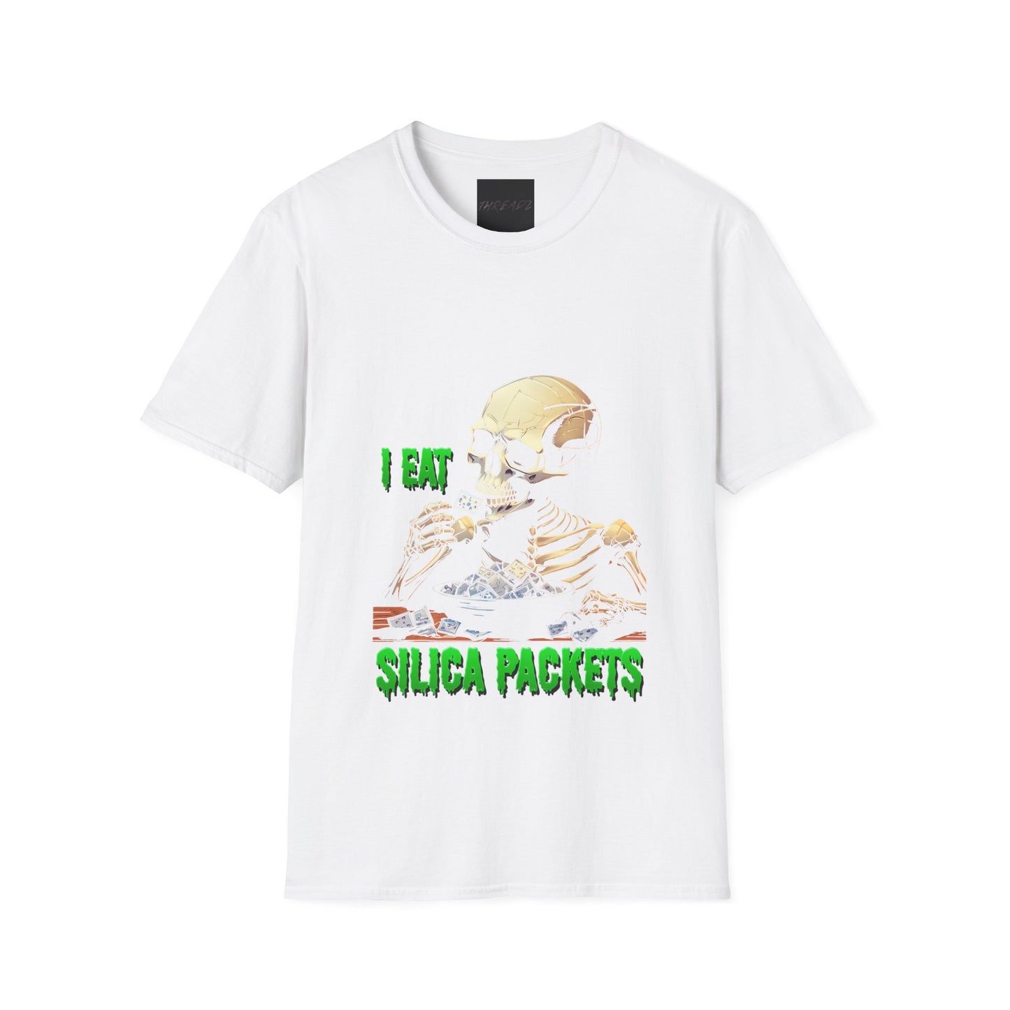 I eat silica packets tee