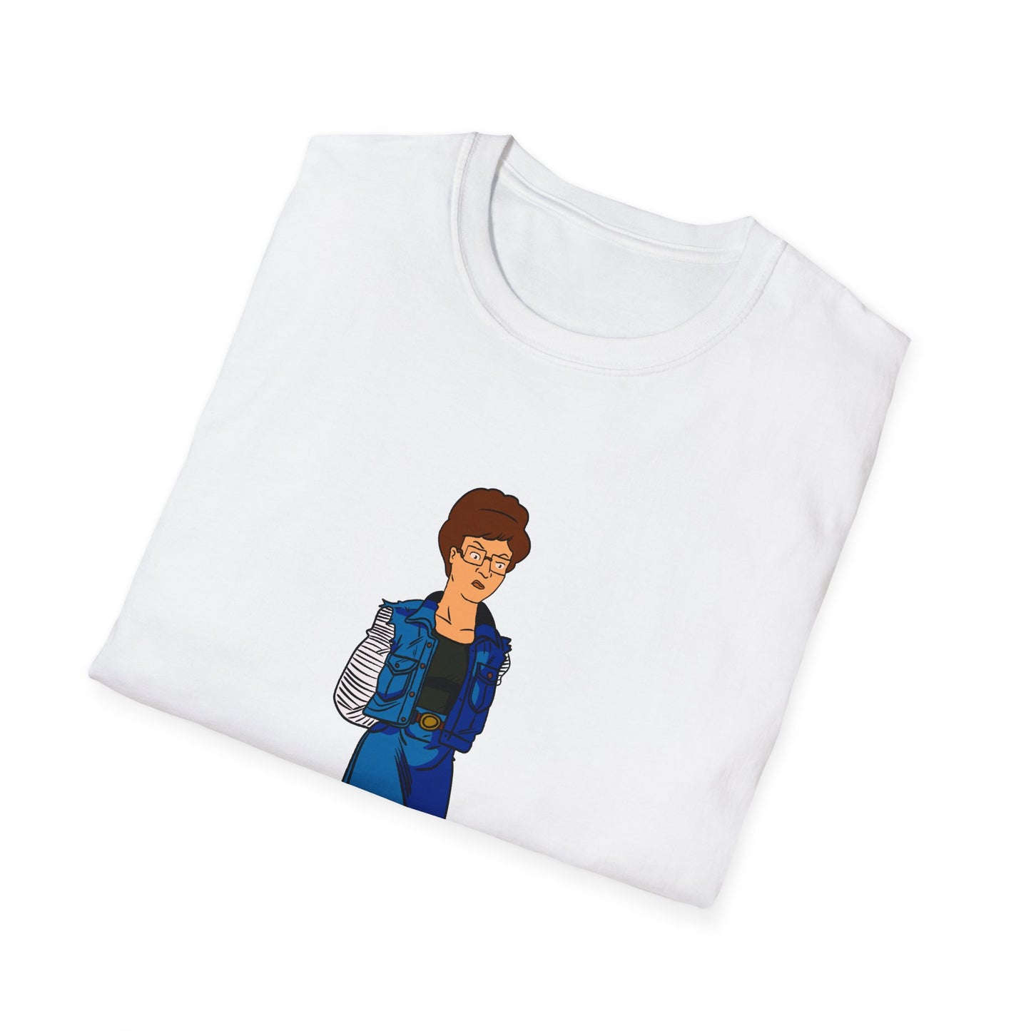 Peggy Hill x Android 18 Mashup T-Shirt - King of the Hill Meets Dragonball