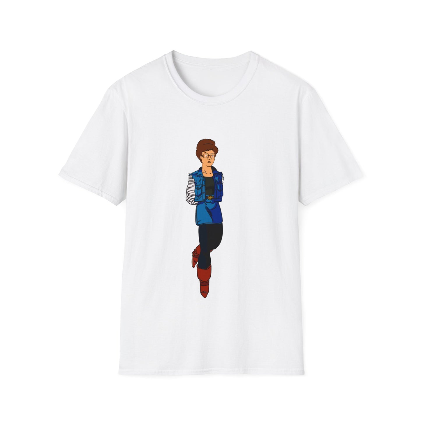 Peggy Hill x Android 18 Mashup T-Shirt - King of the Hill Meets Dragonball